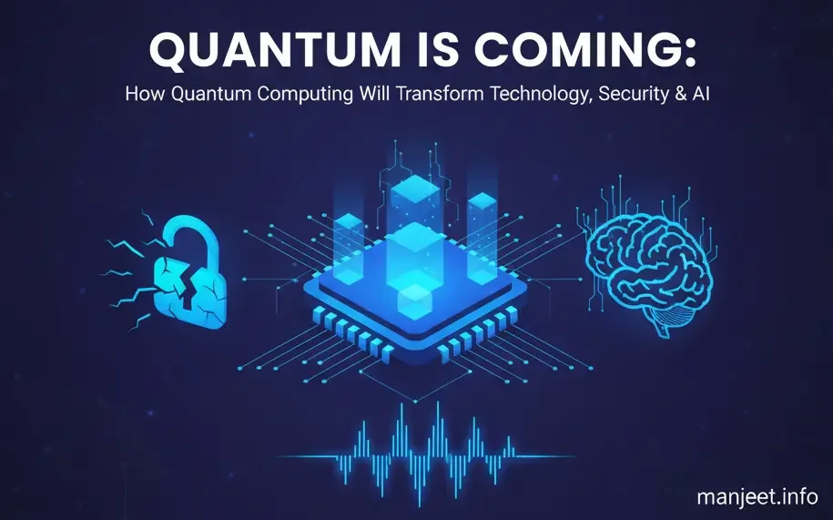 Quantum Is Coming: How Quantum Computing Will Transform Technology, Security & AI - Quantum is coming, be ready! Discover how quantum computing...